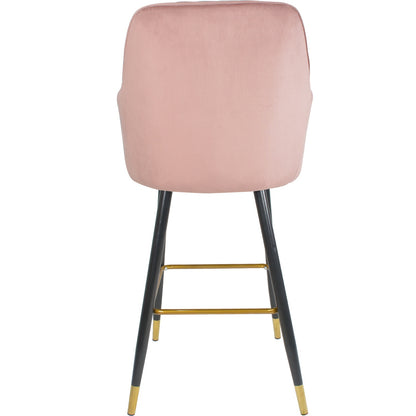 Silla Eames Alta Tapizada Sillon Banco Terciopelo