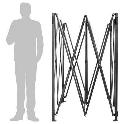 Carpa Toldo 3x3 Plegable Paredes Transparente Tejido 600d