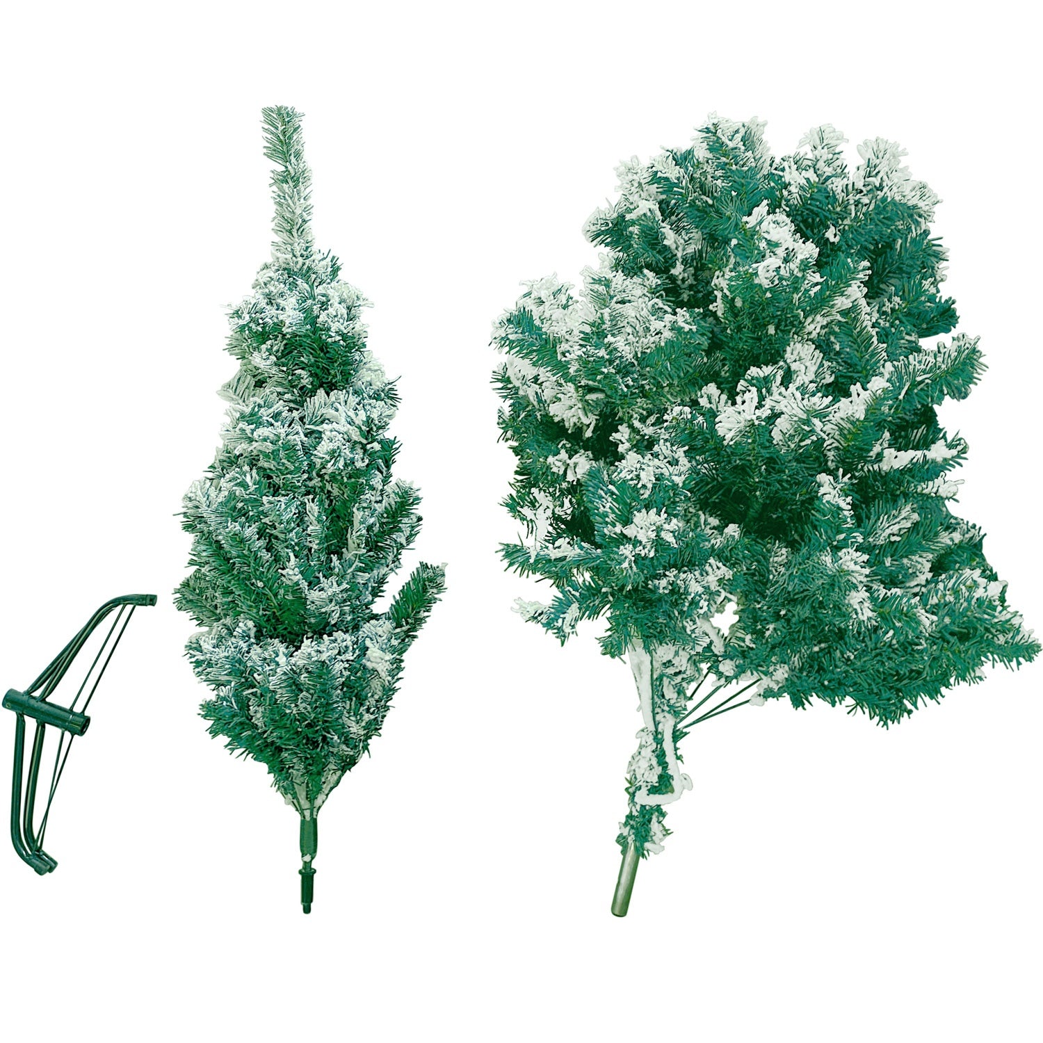 Arbol Navidad Artificial Nevado 1.60 M Follaje Jardimex Pino