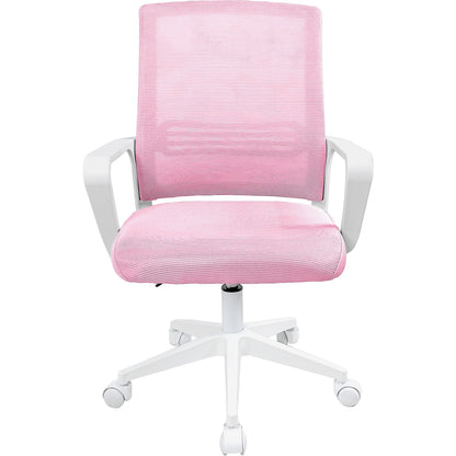 Silla Oficina Ajustable Ergonomica Escritorio Giratoria Rosa