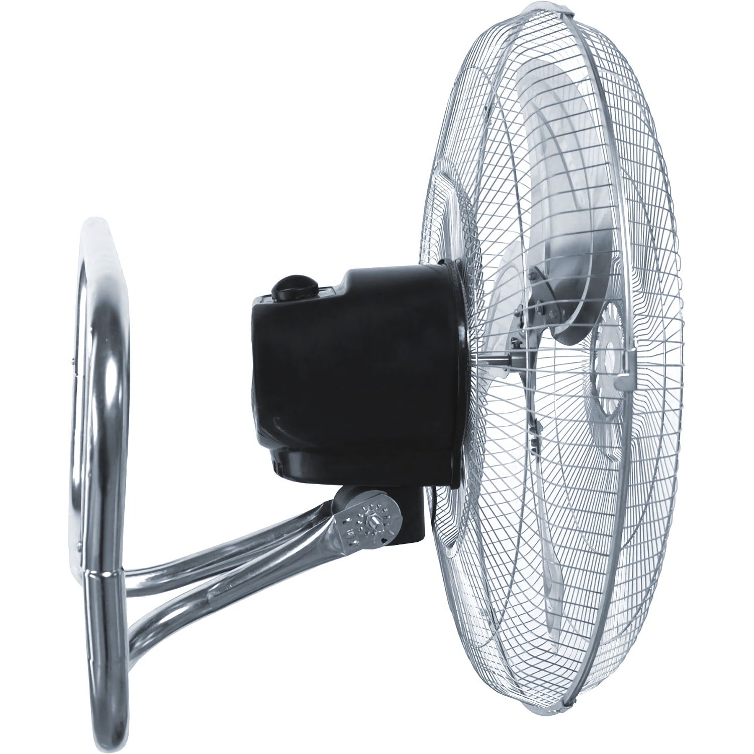 Ventilador 3 En 1 Negro Con 3 Aspas Color Plateado, 18 De Diámetro