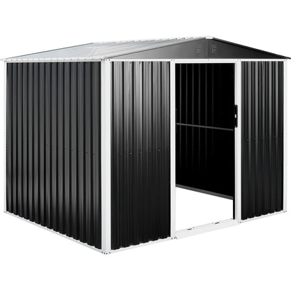 Bodega Cobertizo Exterior Contenedor Metalico 264x193x187cm