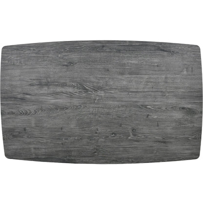 Mesa Comedor Nordico 4pers Gris Casa Hogar Lujo 130x80x74