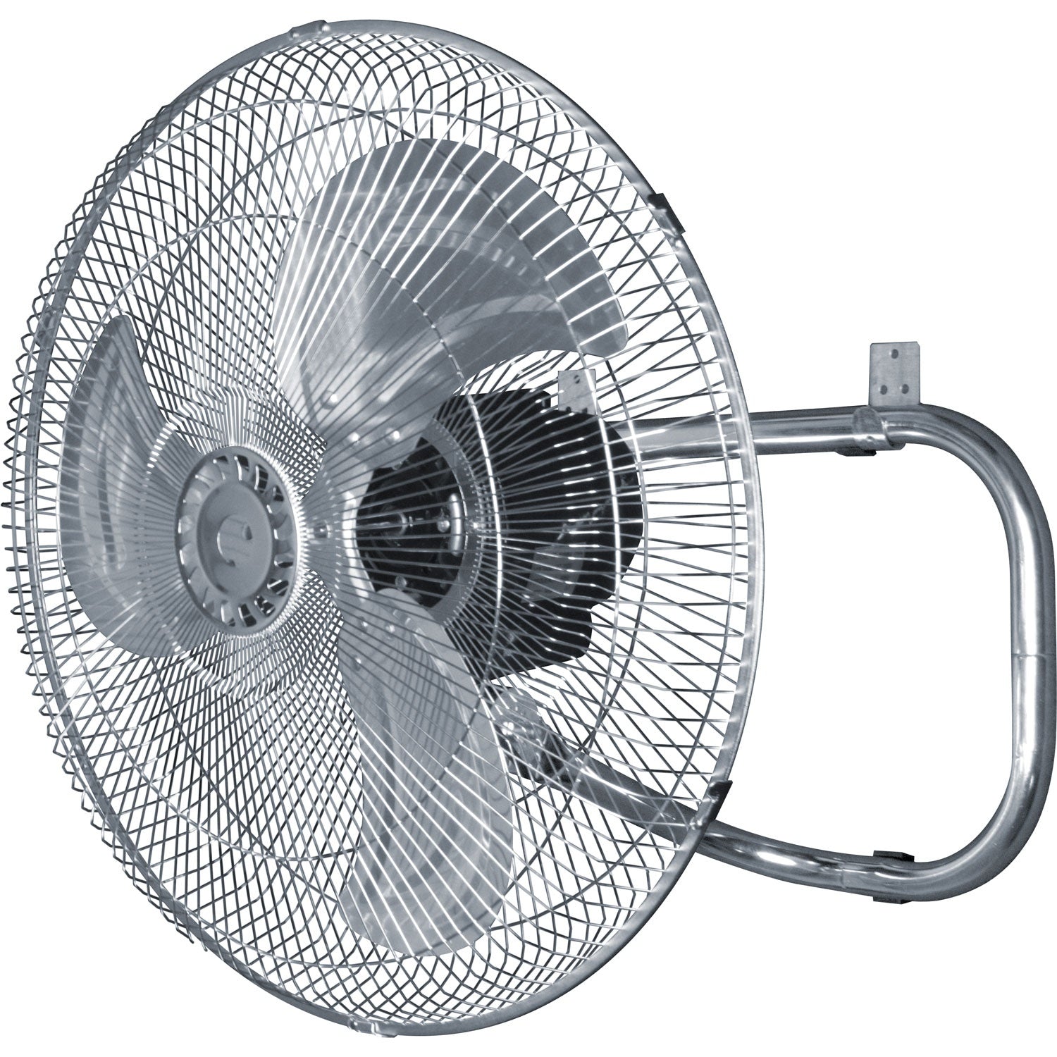 Ventilador 3 En 1 Negro Con 3 Aspas Color Plateado, 18 De Diámetro