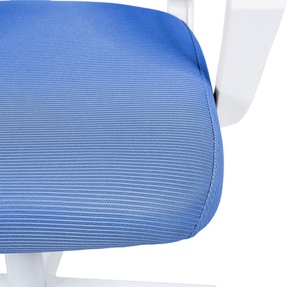 Silla Oficina Ajustable Ergonomica Escritorio Giratoria Azul