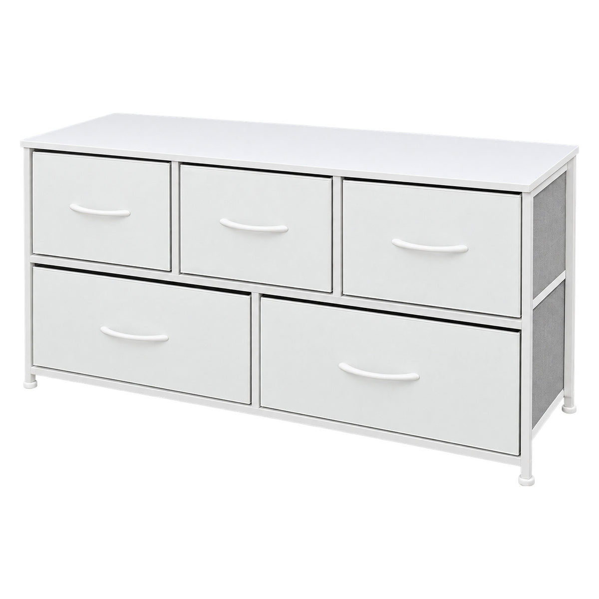 Comoda Cajonera Horizontal 5 Cajones Organizador Acero Nordico