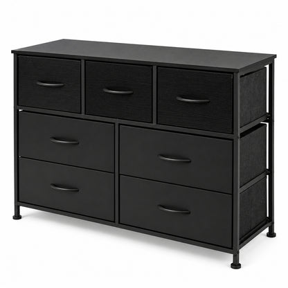 Comoda Cajonera Horizontal 7 Cajones Organizador Recamara Volcano