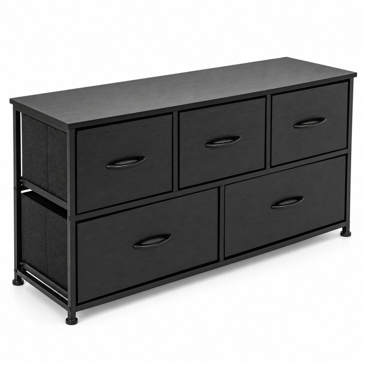 Comoda Cajonera Horizontal 5 Cajones Organizador Acero Volcano