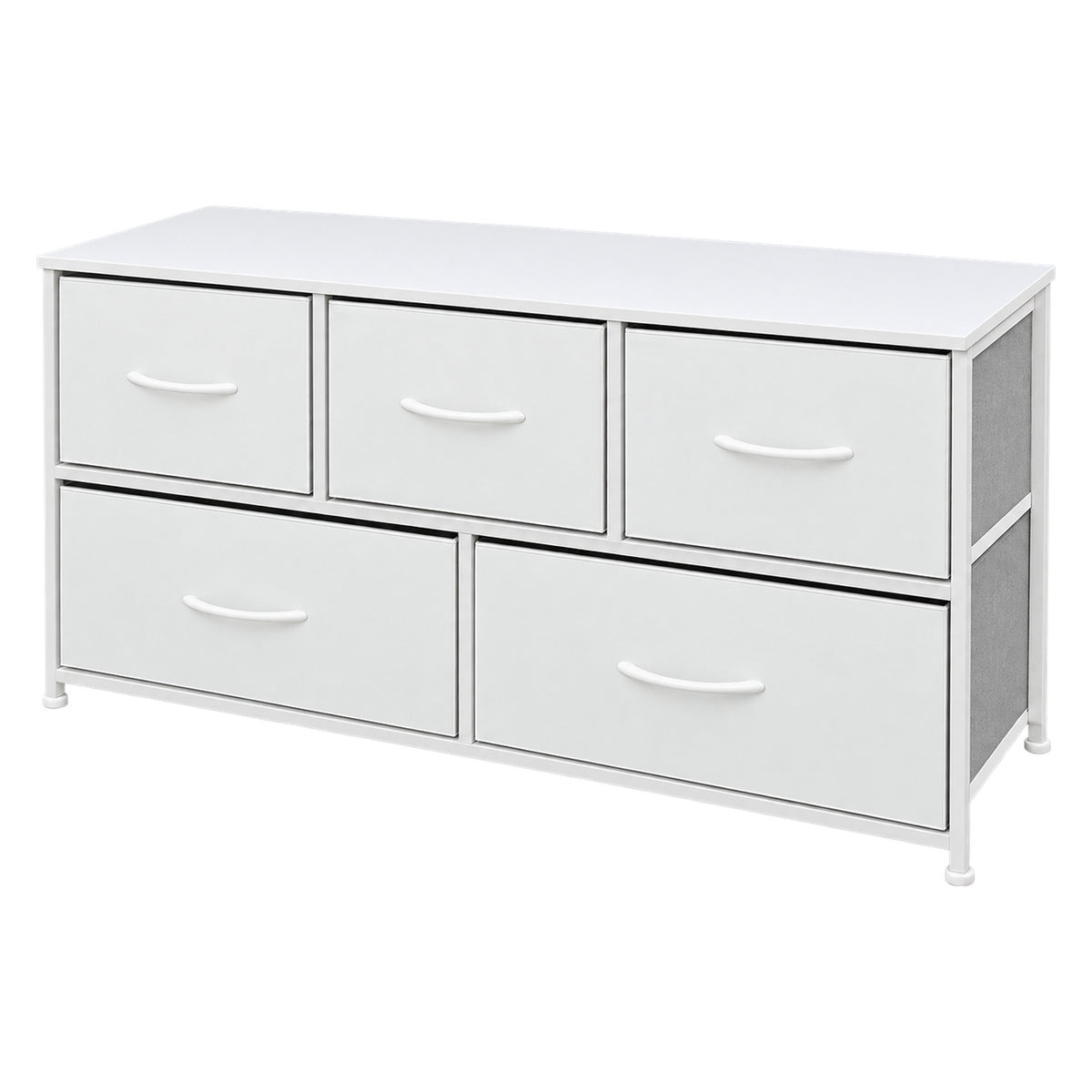 Comoda Cajonera Horizontal 5 Cajones Organizador Acero Nordico