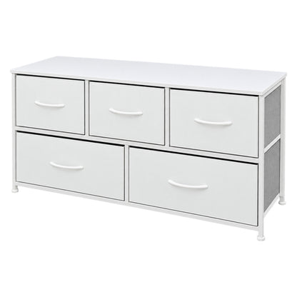 Comoda Cajonera Horizontal 5 Cajones Organizador Acero Nordico