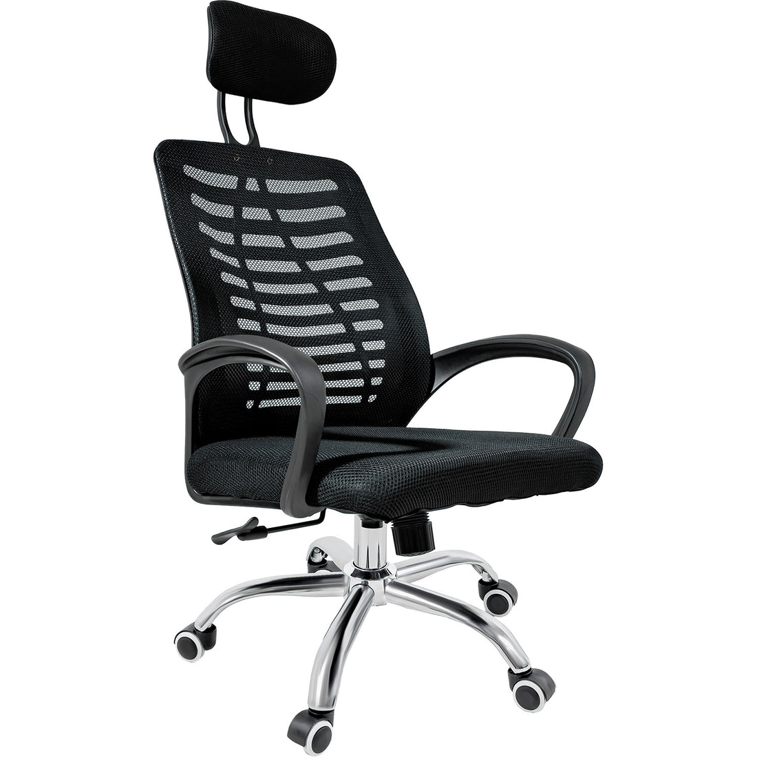 Silla De Oficina Alta Ejecutiva Escritorio Ajustable Mesh Negro