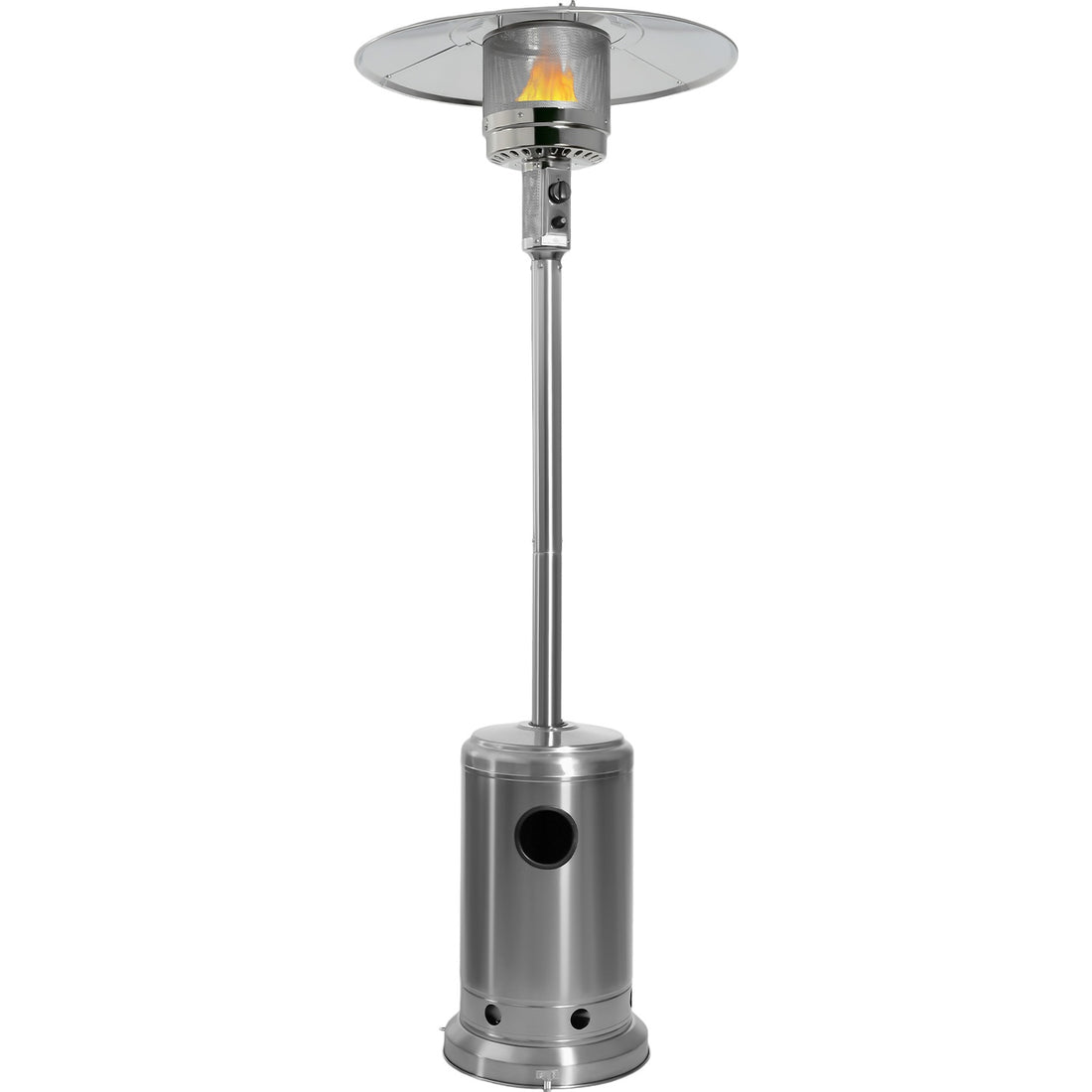 Calefactor Exterior Gas Lp Acero Inox Calenton Hongo Patio Marca Gutstark