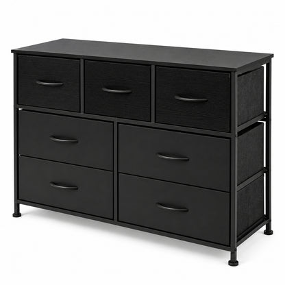 Comoda Cajonera Horizontal 7 Cajones Organizador Recamara Volcano