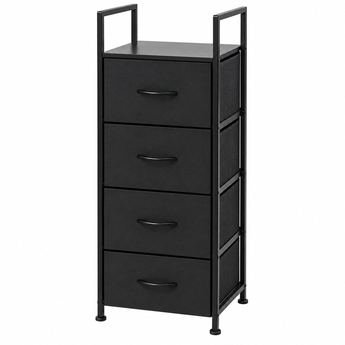 Comoda Cajonera Vertical 4 Cajones Organizador Ropa Recamara Volcano