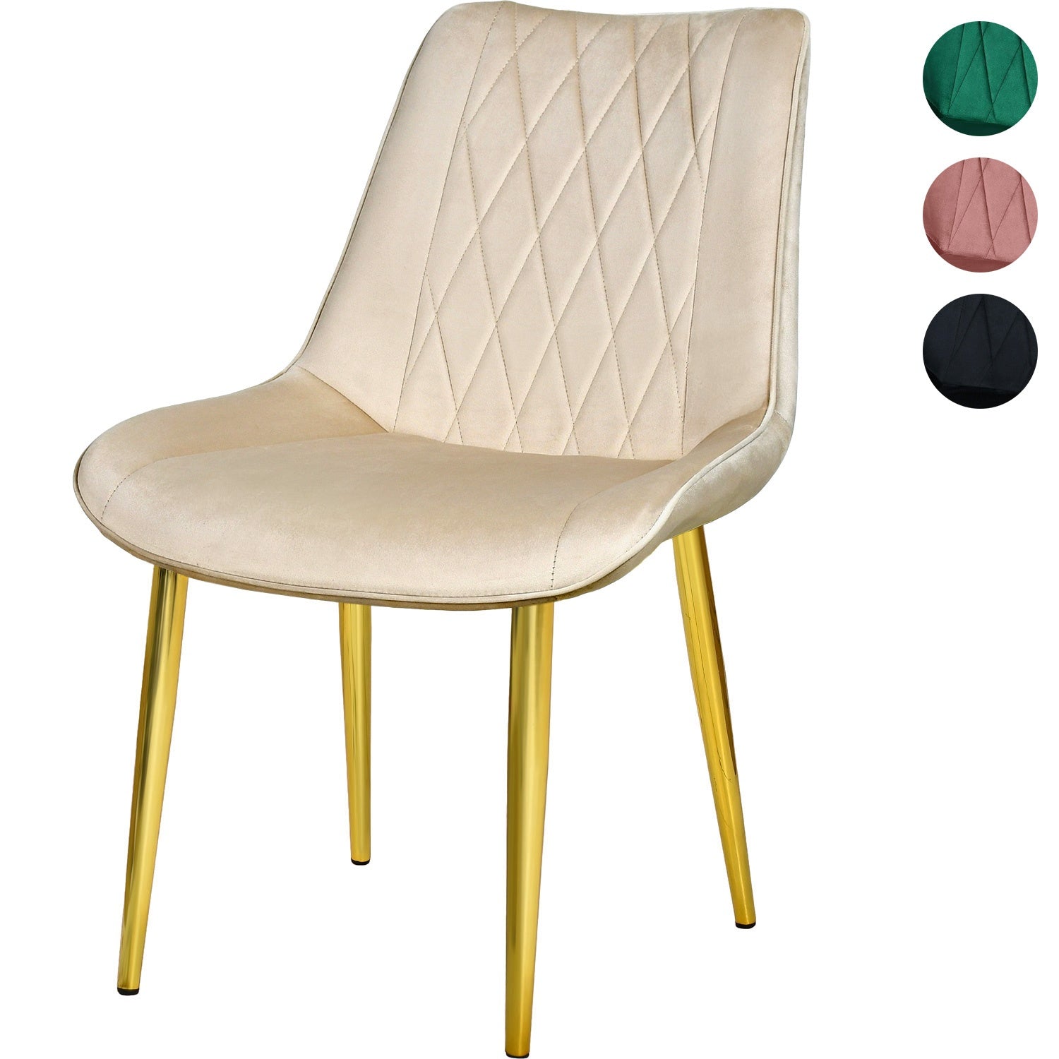 Silla Comedor Tapizadas Terciopelo Elegantes