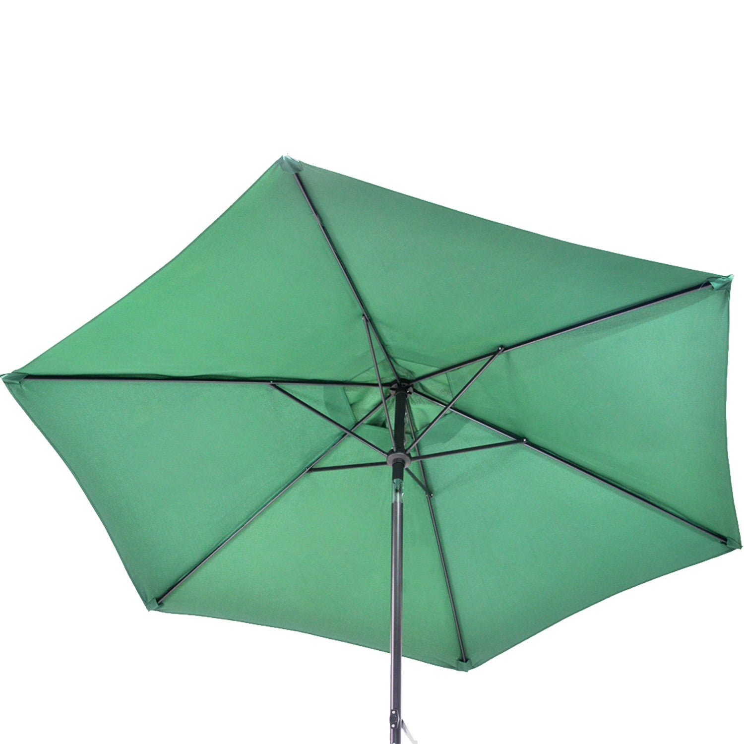 Sombrilla Con Angulo Jardin Playa 2.7 Metros Kit 4 Piezas