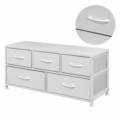 Comoda Cajonera Horizontal 5 Cajones Organizador Acero Nordico