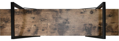 Librero Madera Estante Minimalista 4 Repisas Tipo Boho Color Counrty