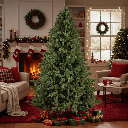 Arbol Navidad Ramas Abeto Pino Navideño Realista 1.90m