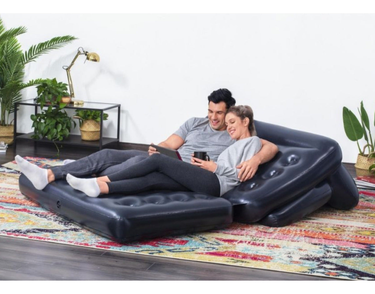 Sillon Inflable Sofá Cama Bestway 2 Personas 188x152x64 Cm