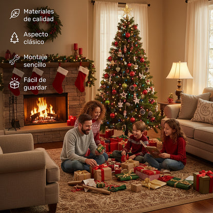 Arbol Navidad Pino Navideño Punta Aguja Escoces 1.60m