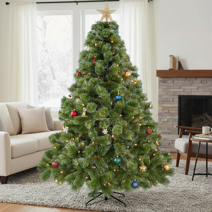 Arbol Navidad Pino Navideño Punta Aguja Escoces 2.10m