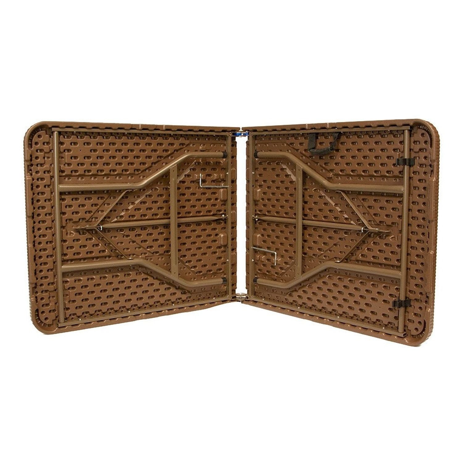 Mesa Plegable 180cm Portafolio Tipo Rattan Evento Jardin