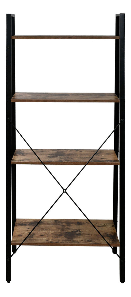 Librero Estante Tipo Escalera Minimalista 4 Niveles