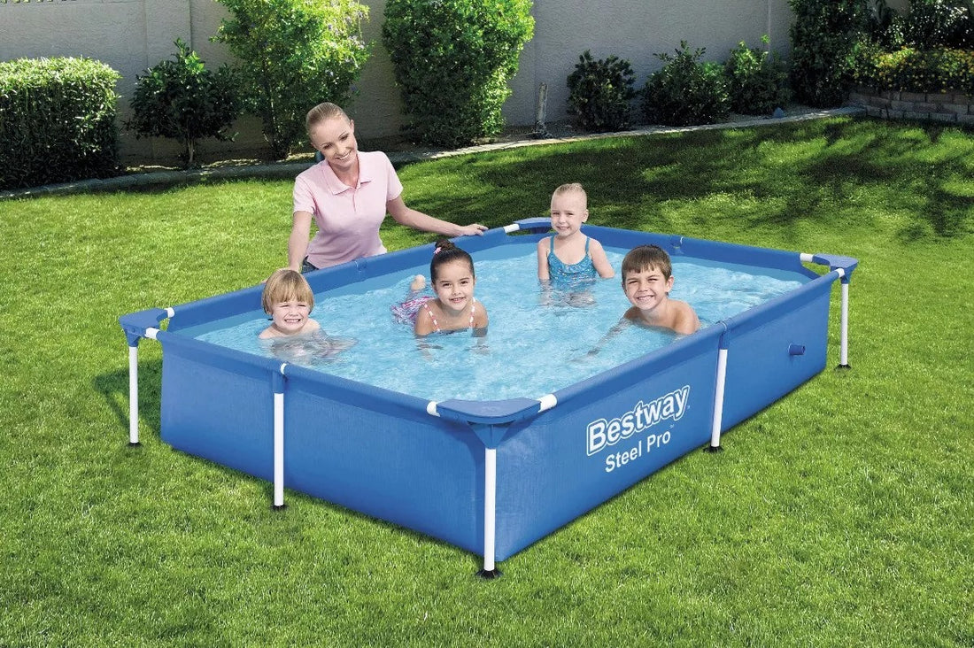 Alberca Bestway Rectangular Piscina Armable 2.21 X 1.50 M