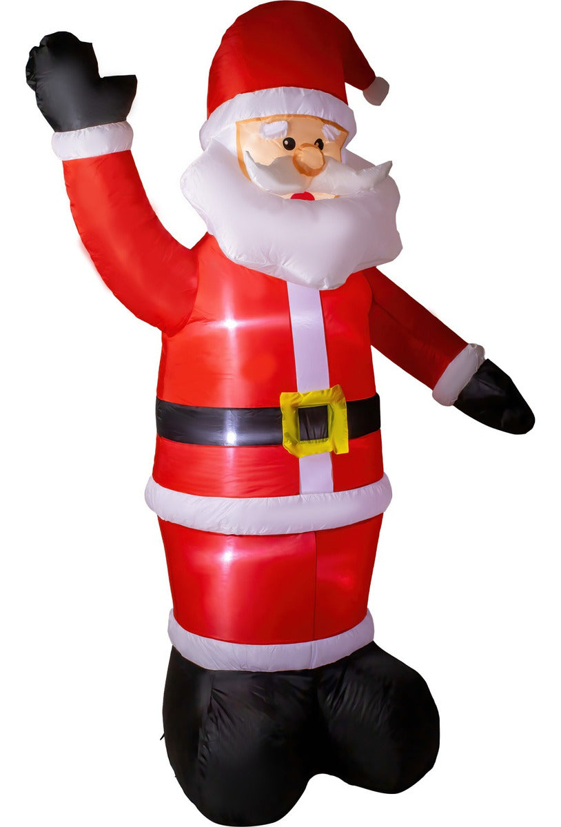 Inflable Navidad Santa Claus Papa Noel 2.4m Decoracion Led