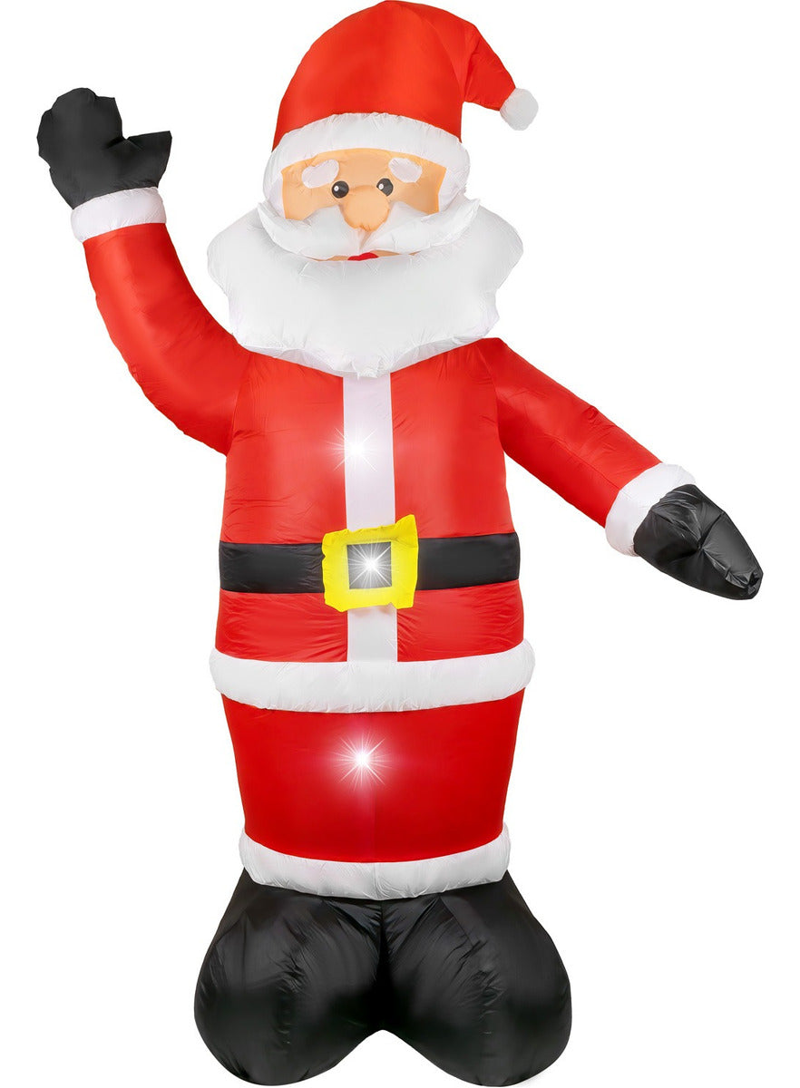 Inflable Navidad Santa Claus Papa Noel 2.4m Decoracion Led