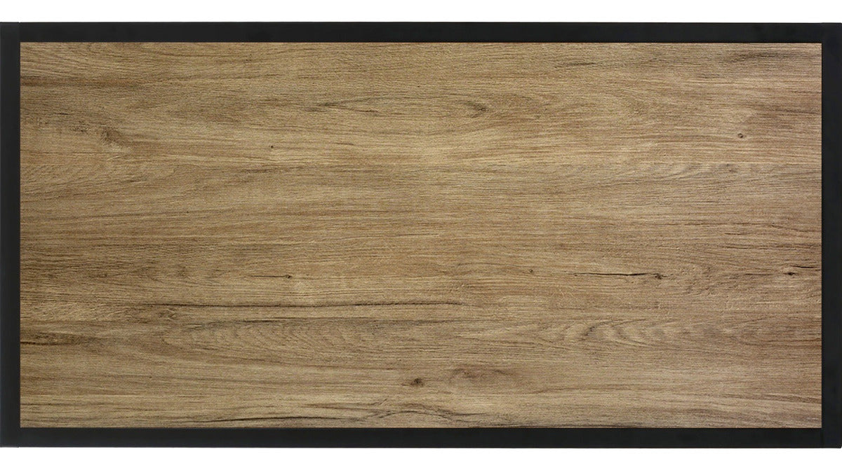 Mesa Centro Minimalista Moderna 2 Niveles 107cm Cuadrada