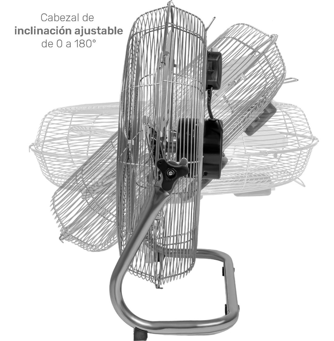 Kit Set 2 Ventiladores Piso Pared 23&