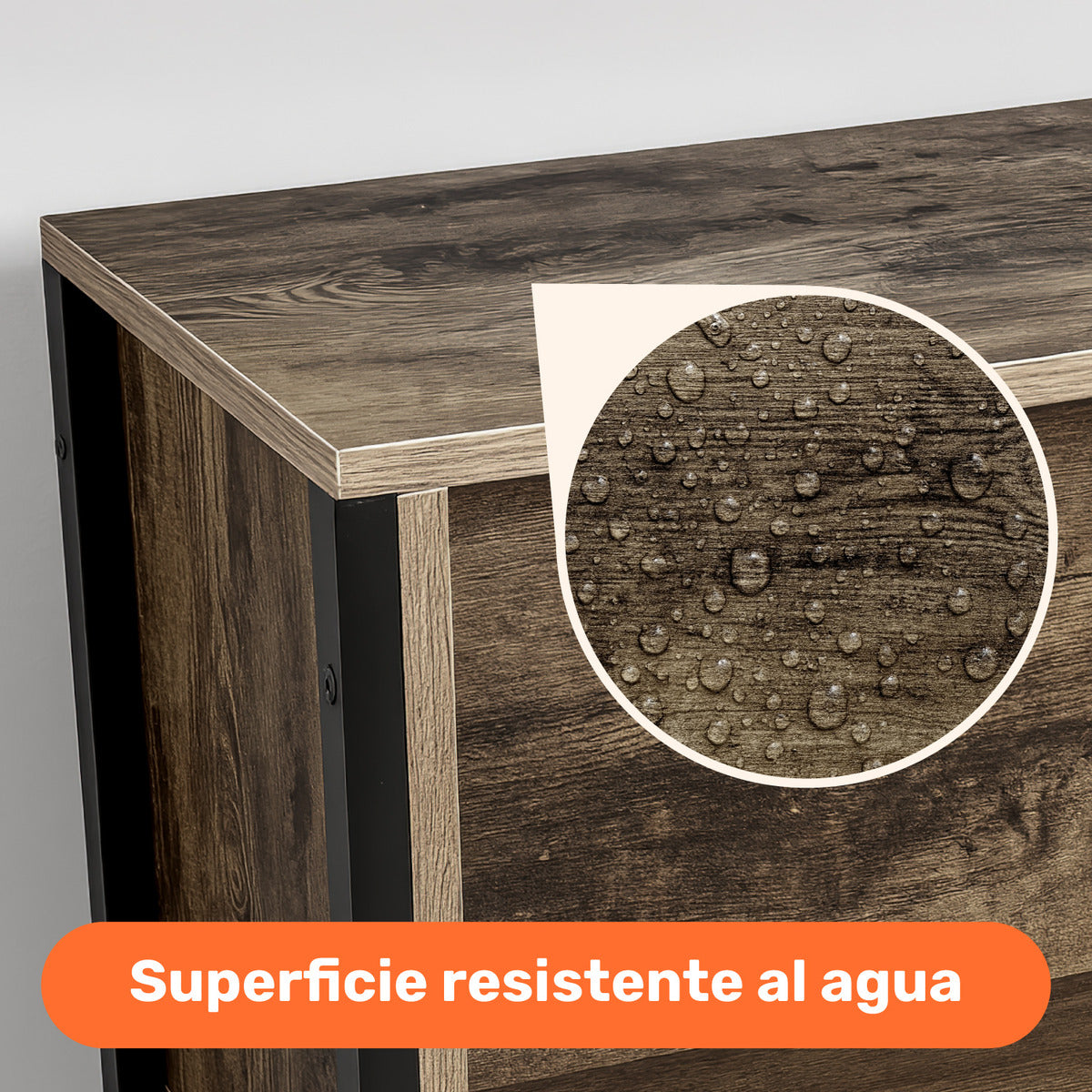Mueble Tv 60 Mesa 3 Niveles 1.20m Moderno Organizador Cafe