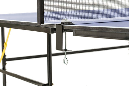 Mesa Ping Pong Plegable Profesional 12mm 2.75x1.53x75 M Color Azul Petróleo