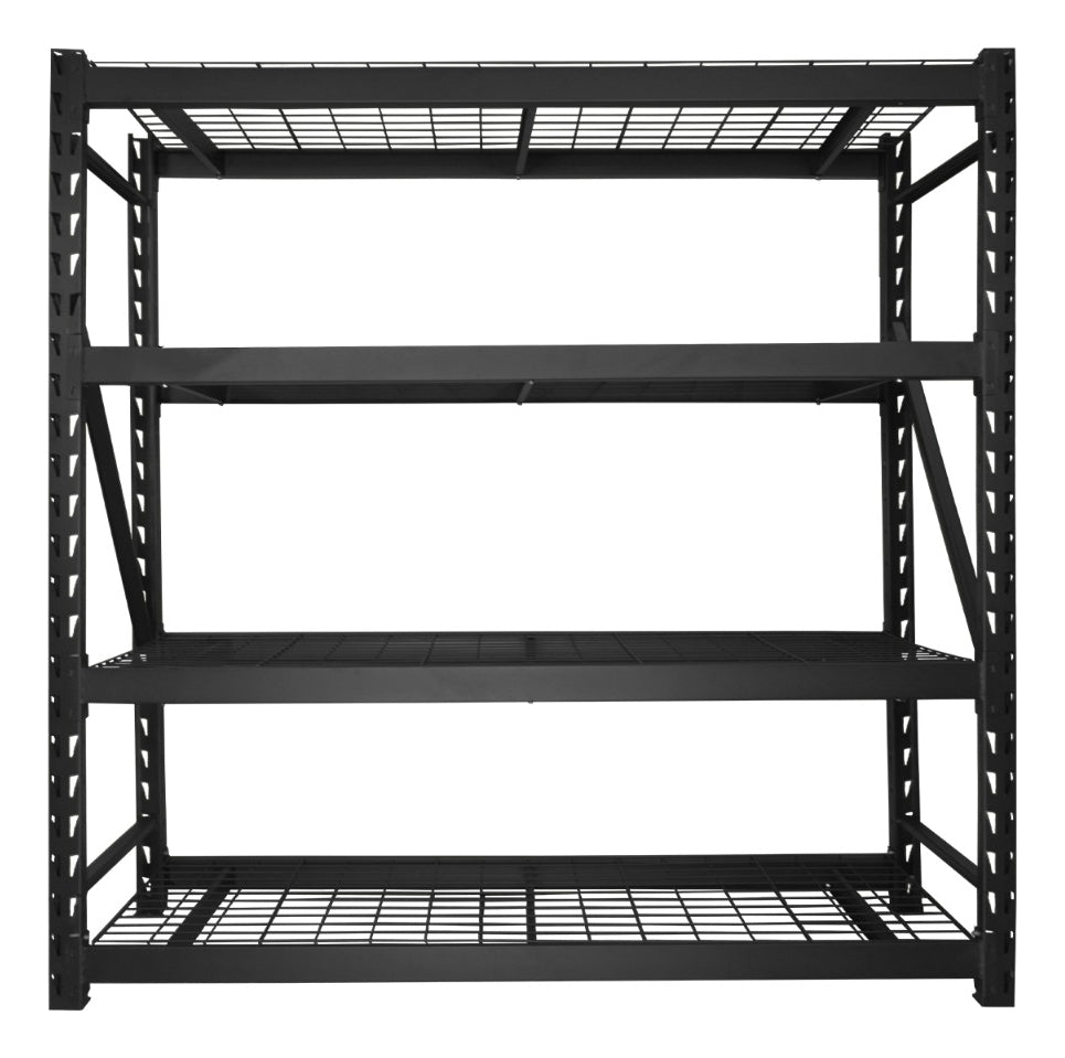 Rack Estante Anaquel Acero Industrial 2.1 Ton 4 Niveles