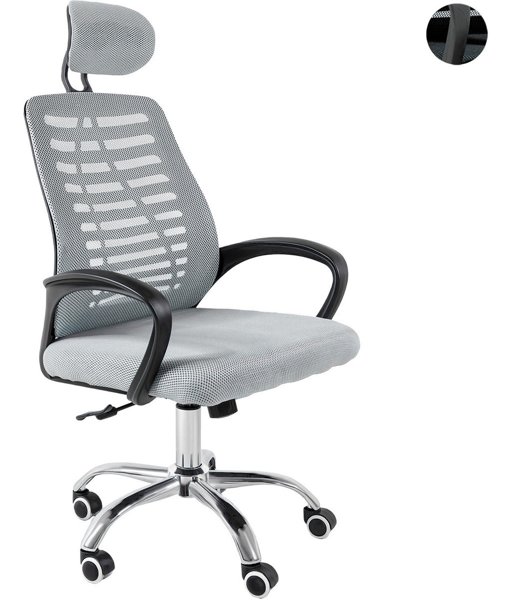 Silla De Oficina Alta Ejecutiva Escritorio Ajustable Mesh