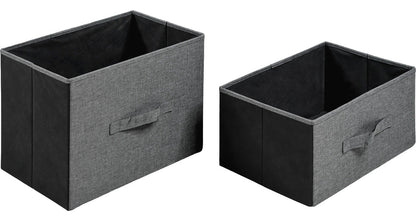 Mueble Cajonera Buro Organizador 5 Cajones Tela Moderno Color Gris