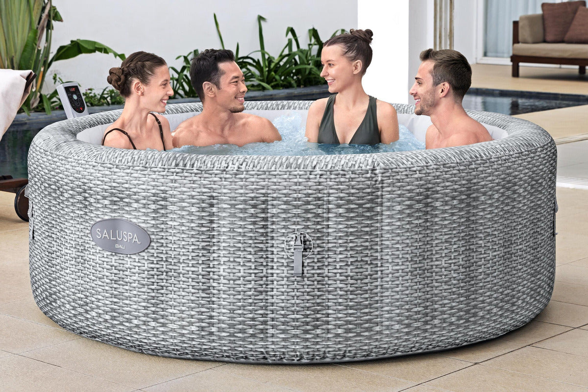 Spa Inflable Para 6 Personas Bestway Tina De Hidromasaje
