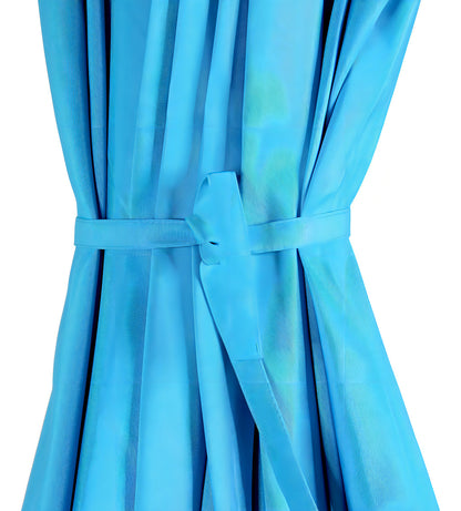 Sombrilla Playa Grande Exterior 2.70m Patio Base Contrapeso Color Azul Lisa
