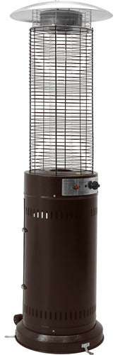 Calefactor Patio Exterior Calenton Torre Gas Lp 1.8m Color Bronce Marca Gutstark