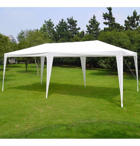 Toldo Reforzado 3x6 Metros Carpa Blanco Eventos 6 X 3