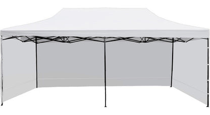 Toldo Carpa 6x3 Metros Paredes Impermeable Contra Rayos Uv blanco