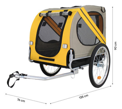 Remolque Carrito Para Bicicleta Niños Infaltil Mascotas 60kg