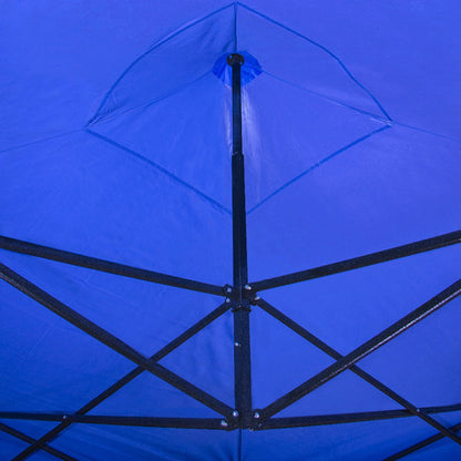 Toldo Carpa 6x3 Metros Paredes Impermeable Contra Rayos Uv azul