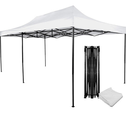 Toldo Carpa 6x3 Metros Paredes Impermeable Contra Rayos Uv blanco