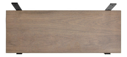 Set 4 Repisas Madera Estantes Flotantes Modernas 40x15 Cm