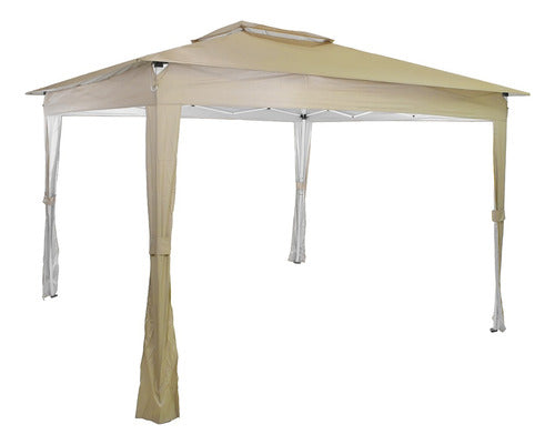 Toldo Carpa Gazebo 3x3 Plegable Mosquitero Exterior