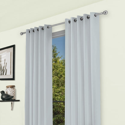 Cortina Blackout Alta Densidad 274 X 213 Cm 2 Piezas Gris