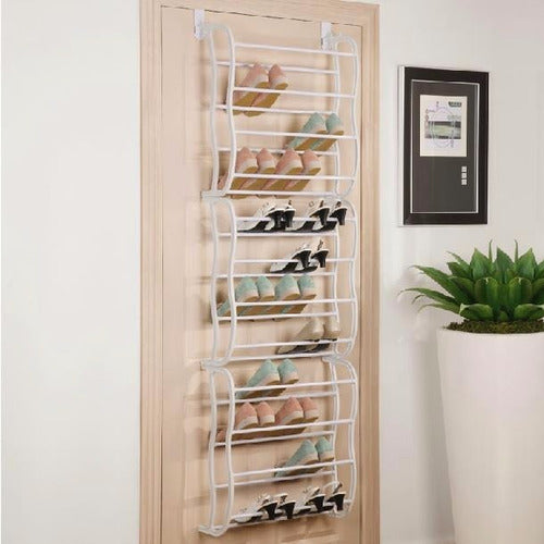 Zapatera Para Puerta Closet Colgante 36 Pares De Zapatos